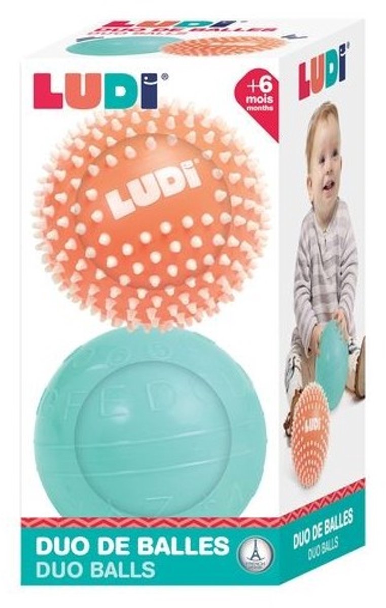 Ludi - sensory balls 13cm - sensory toys - motor toys