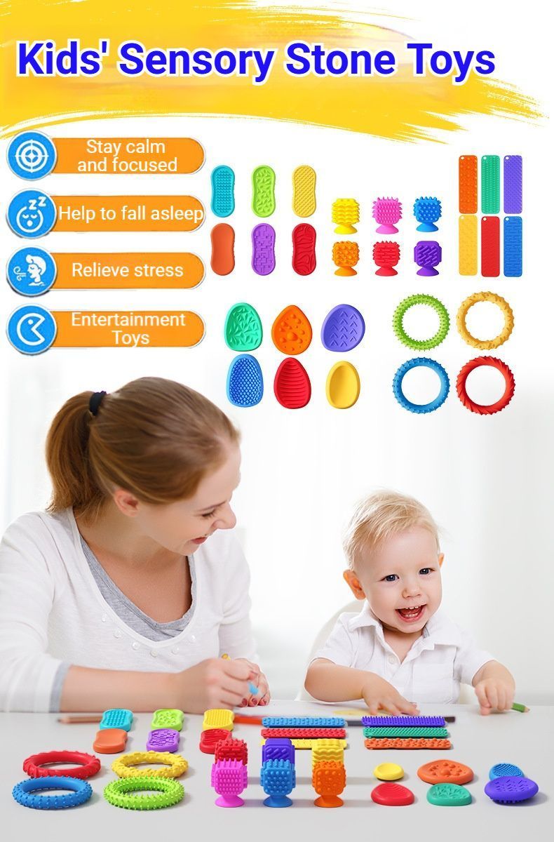 Sensory Bracelet Toy - 4 Pack
