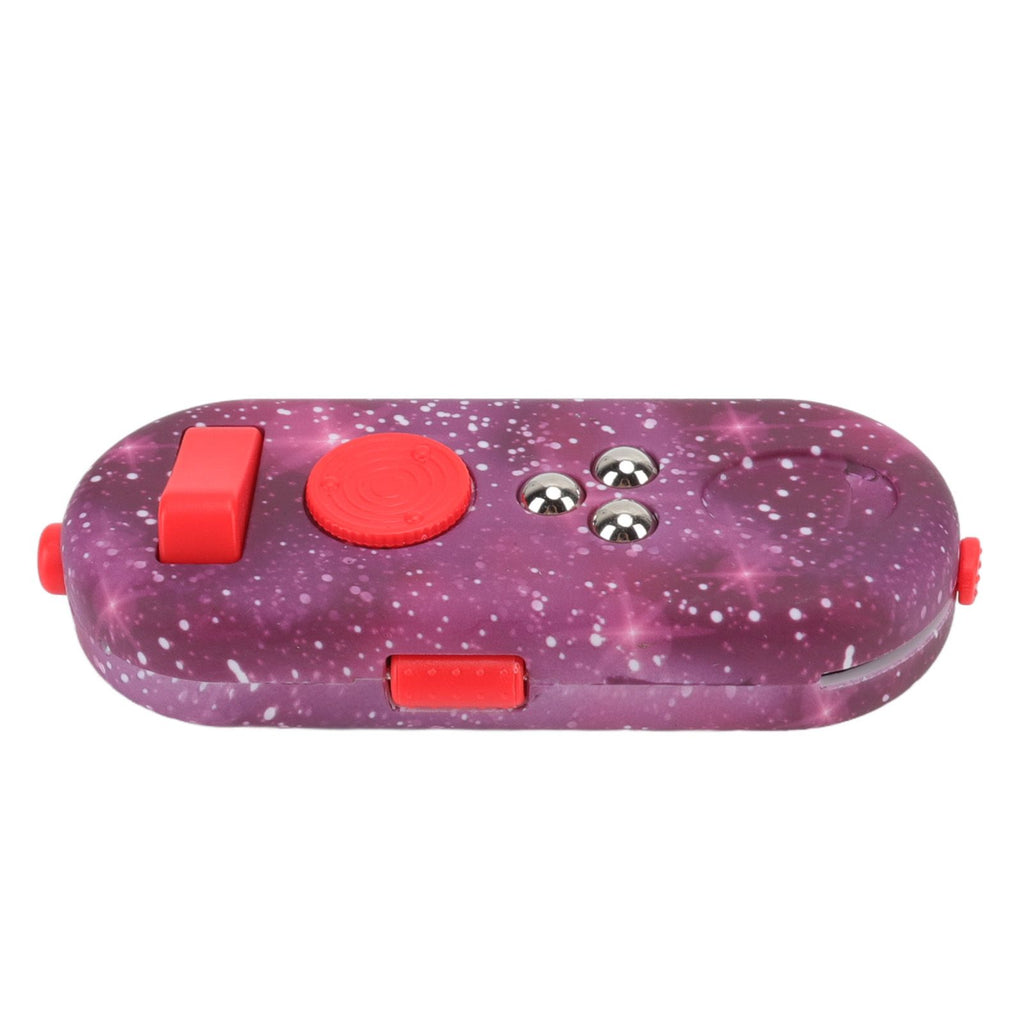 Fidget Toy Reduce Stress Relax Mood Portable Anxiety Sensory EDC Toy Sensory Fidgets Controller Pad 10 Star Purple