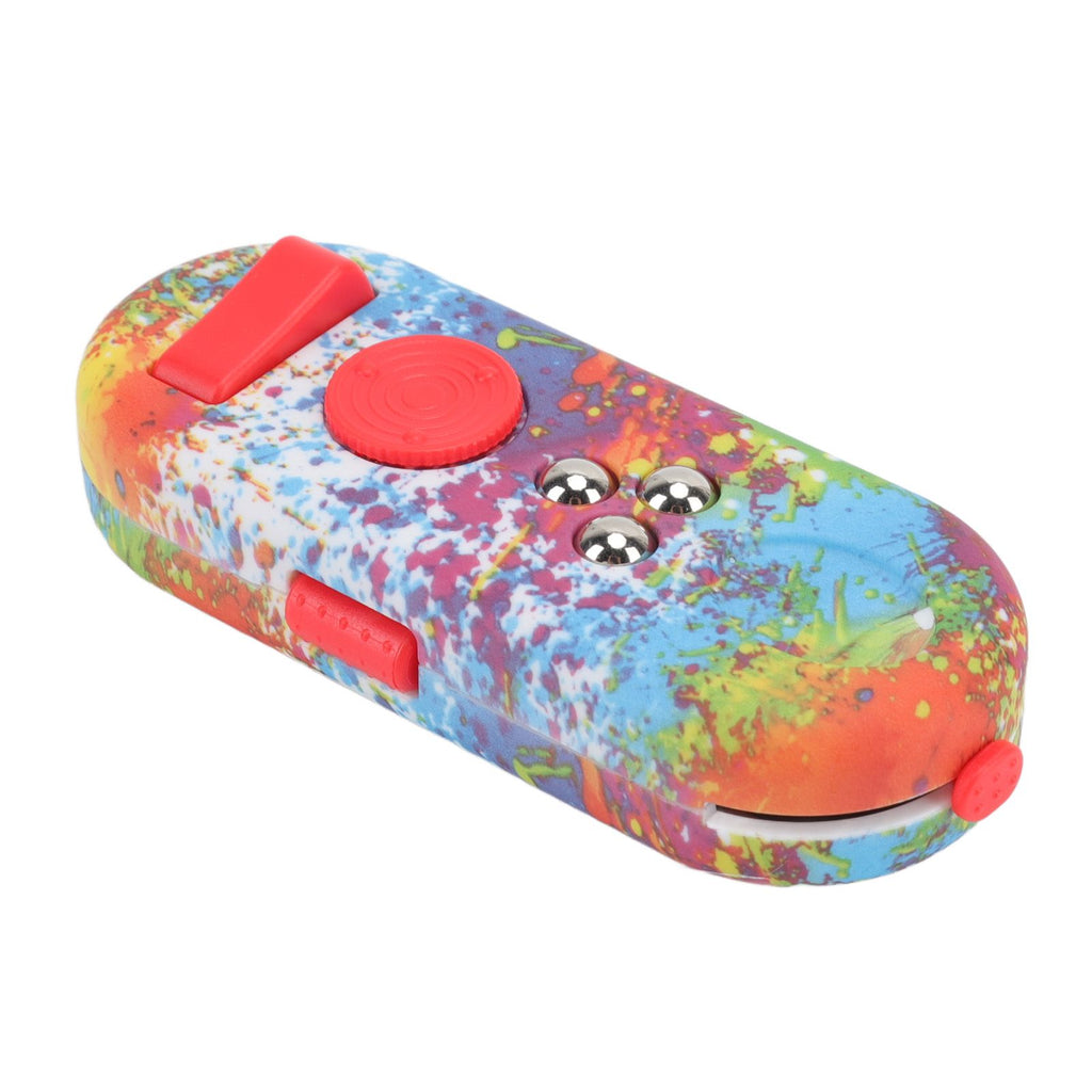 Fidget Toy Reduce Stress Relax Mood Portable Anxiety Sensory EDC Toy Sensory Fidgets Controller Pad 11 Graffiti Color