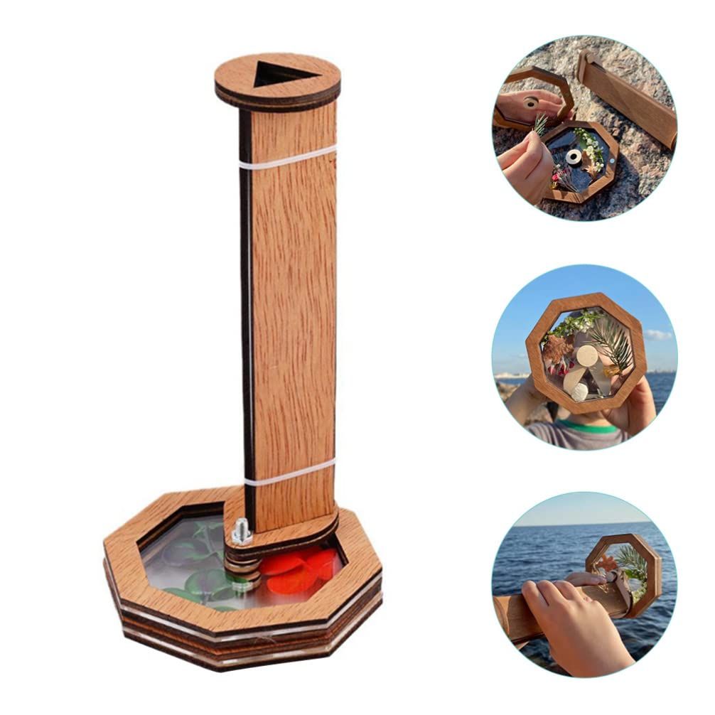 Rotating Kaleidoscope Mini Toys for Kids Classic Tin Children Kaleidoscope Toy Glitter Wand Kaleidoscope Funny Kaleidoscope