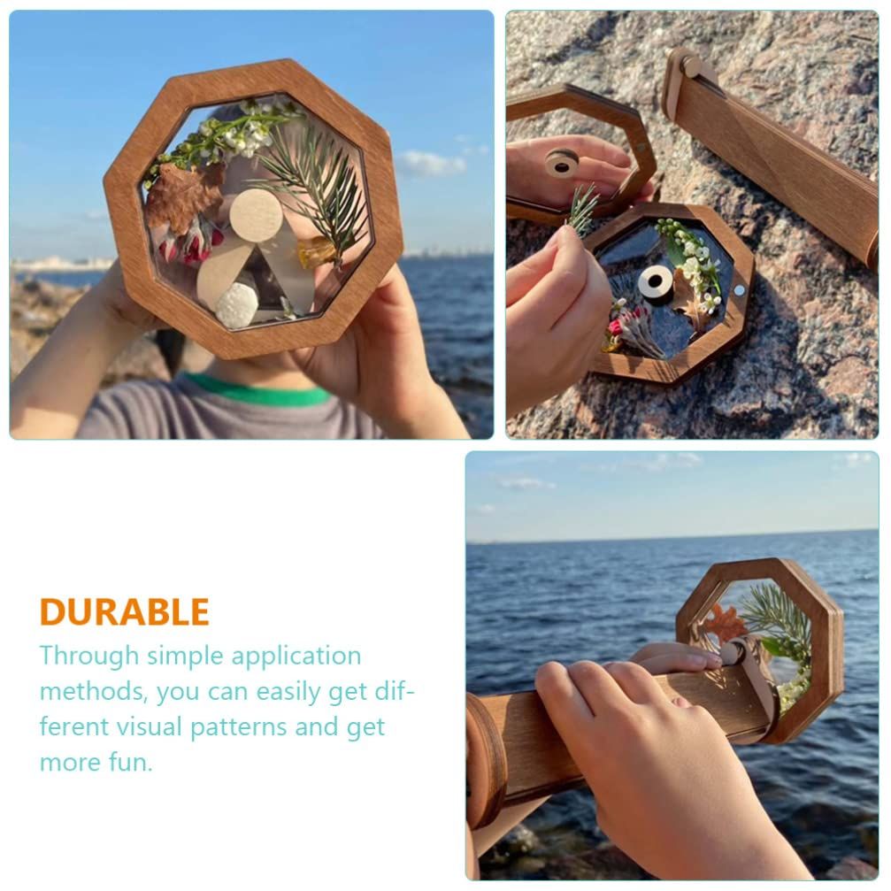 Rotating Kaleidoscope Mini Toys for Kids Classic Tin Children Kaleidoscope Toy Glitter Wand Kaleidoscope Funny Kaleidoscope