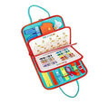 Multicolour Montessori Sensory Busy Board for Kids - Multi-Colour Learning Toy